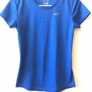 Nike Blue Dri-Fit short sleeve